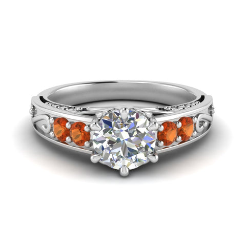 beautiful-filigree-6-prong-diamond-engagement-ring-with-orange-sapphire-in-white-gold-FD9143RORGSAOR-NL-WG.jpg?v=1759984480