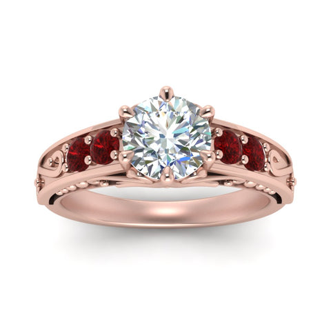 beautiful-filigree-6-prong-diamond-engagement-ring-with-ruby-in-rose-gold-FD9143RORGRUDRANGLE5-NL-RG.jpg?v=1759925722