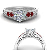 Load image into Gallery viewer, beautiful-filigree-6-prong-diamond-engagement-ring-with-ruby-in-white-gold-FD9143RORGRUDRANGLE3-NL-WG.jpg?v=1758601355