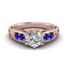 Load image into Gallery viewer, beautiful-filigree-6-prong-diamond-engagement-ring-with-sapphire-in-rose-gold-FD9143RORGSABL-NL-RG.jpg?v=1759925722