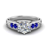 Load image into Gallery viewer, beautiful-filigree-6-prong-diamond-engagement-ring-with-sapphire-in-white-gold-FD9143RORGSABL-NL-WG.jpg?v=1759984480