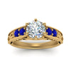 Load image into Gallery viewer, beautiful-filigree-6-prong-diamond-engagement-ring-with-sapphire-in-yellow-gold-FD9143RORGSABLANGLE5-NL-YG.jpg?v=1759984480