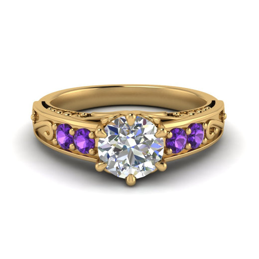 beautiful-filigree-6-prong-diamond-engagement-ring-with-violet-topaz-in-yellow-gold-FD9143RORGVITO-NL-YG.jpg?v=1759984480