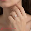 Load image into Gallery viewer, beautiful-filigree-6-prong-diamond-ring-rose-gold-fdenr9143-model.jpg?v=1759925722