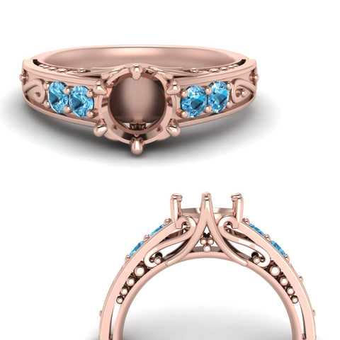 beautiful-filigree-6-prong-semi-mount-diamond-engagement-ring-with-blue-topaz-in-rose-gold-FD9143SMRGICBLTOANGLE3-NL-RG.jpg?v=1759983000