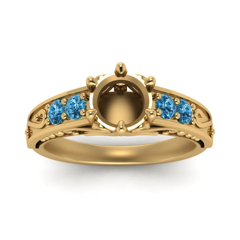 beautiful-filigree-6-prong-semi-mount-diamond-engagement-ring-with-blue-topaz-in-yellow-gold-FD9143SMRGICBLTOANGLE5-NL-YG.jpg?v=1749625337