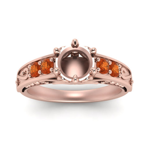 beautiful-filigree-6-prong-semi-mount-diamond-engagement-ring-with-orange-sapphire-in-rose-gold-FD9143SMRGSAORANGLE5-NL-RG.jpg?v=1759983000