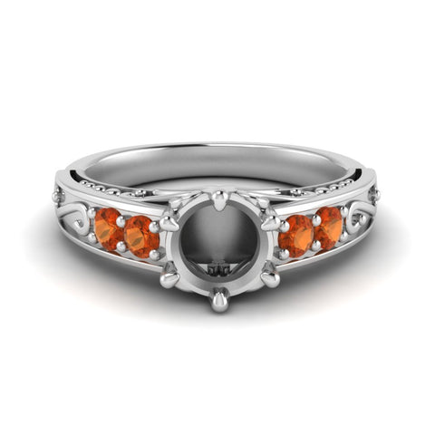 beautiful-filigree-6-prong-semi-mount-diamond-engagement-ring-with-orange-sapphire-in-white-gold-FD9143SMRGSAOR-NL-WG.jpg?v=1749625337