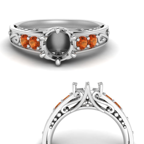 beautiful-filigree-6-prong-semi-mount-diamond-engagement-ring-with-orange-sapphire-in-white-gold-FD9143SMRGSAORANGLE3-NL-WG.jpg?v=1749625337