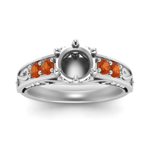 beautiful-filigree-6-prong-semi-mount-diamond-engagement-ring-with-orange-sapphire-in-white-gold-FD9143SMRGSAORANGLE5-NL-WG.jpg?v=1749625337