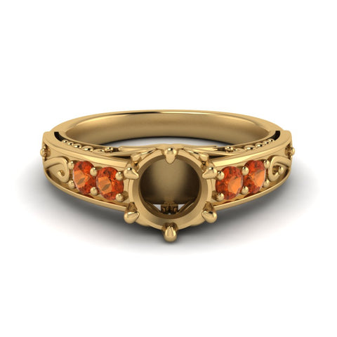 beautiful-filigree-6-prong-semi-mount-diamond-engagement-ring-with-orange-sapphire-in-yellow-gold-FD9143SMRGSAOR-NL-YG.jpg?v=1749625337