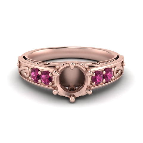 beautiful-filigree-6-prong-semi-mount-diamond-engagement-ring-with-pink-sapphire-in-rose-gold-FD9143SMRGSADRPI-NL-RG.jpg?v=1759983000