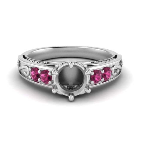 beautiful-filigree-6-prong-semi-mount-diamond-engagement-ring-with-pink-sapphire-in-white-gold-FD9143SMRGSADRPI-NL-WG.jpg?v=1749625337