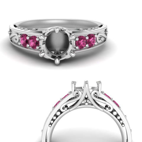 beautiful-filigree-6-prong-semi-mount-diamond-engagement-ring-with-pink-sapphire-in-white-gold-FD9143SMRGSADRPIANGLE3-NL-WG.jpg?v=1749625337