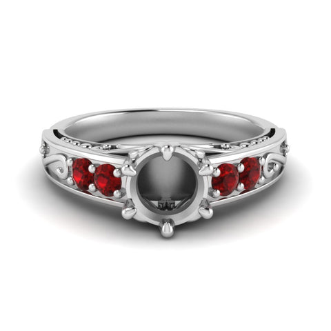beautiful-filigree-6-prong-semi-mount-diamond-engagement-ring-with-ruby-in-white-gold-FD9143SMRGRUDR-NL-WG.jpg?v=1749625337