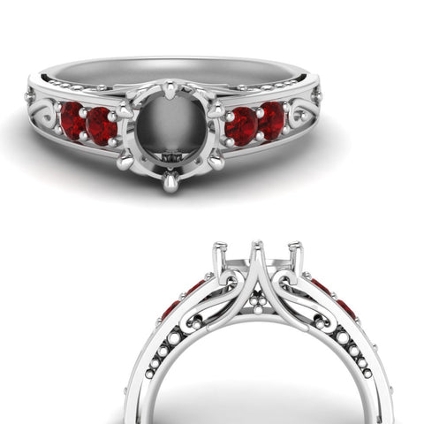 beautiful-filigree-6-prong-semi-mount-diamond-engagement-ring-with-ruby-in-white-gold-FD9143SMRGRUDRANGLE3-NL-WG.jpg?v=1749625337