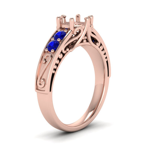 beautiful-filigree-6-prong-semi-mount-diamond-engagement-ring-with-sapphire-in-rose-gold-FD9143SMRGSABLANGLE2-NL-RG.jpg?v=1759983000