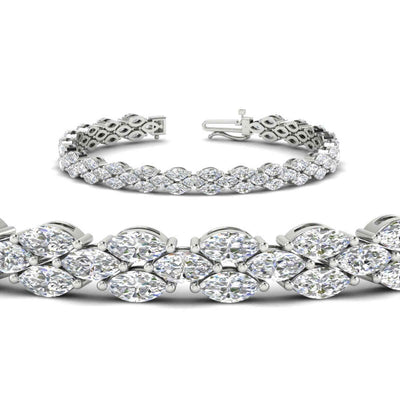 Beautiful Marquise Tennis Bracelet