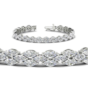 Beautiful Marquise Tennis Bracelet