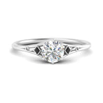 Load image into Gallery viewer, Beautiful Bezel Three Stone Engagement Ring
