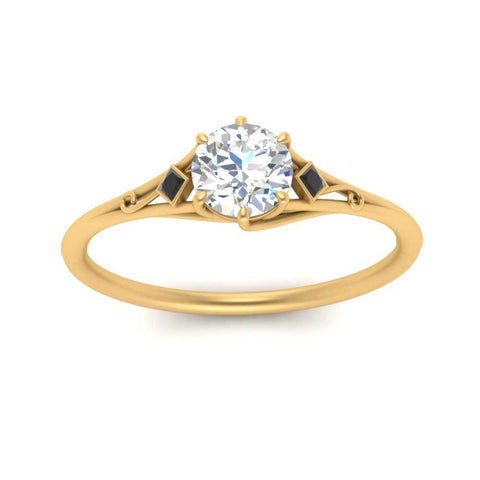 Beautiful Bezel Three Stone Engagement Ring
