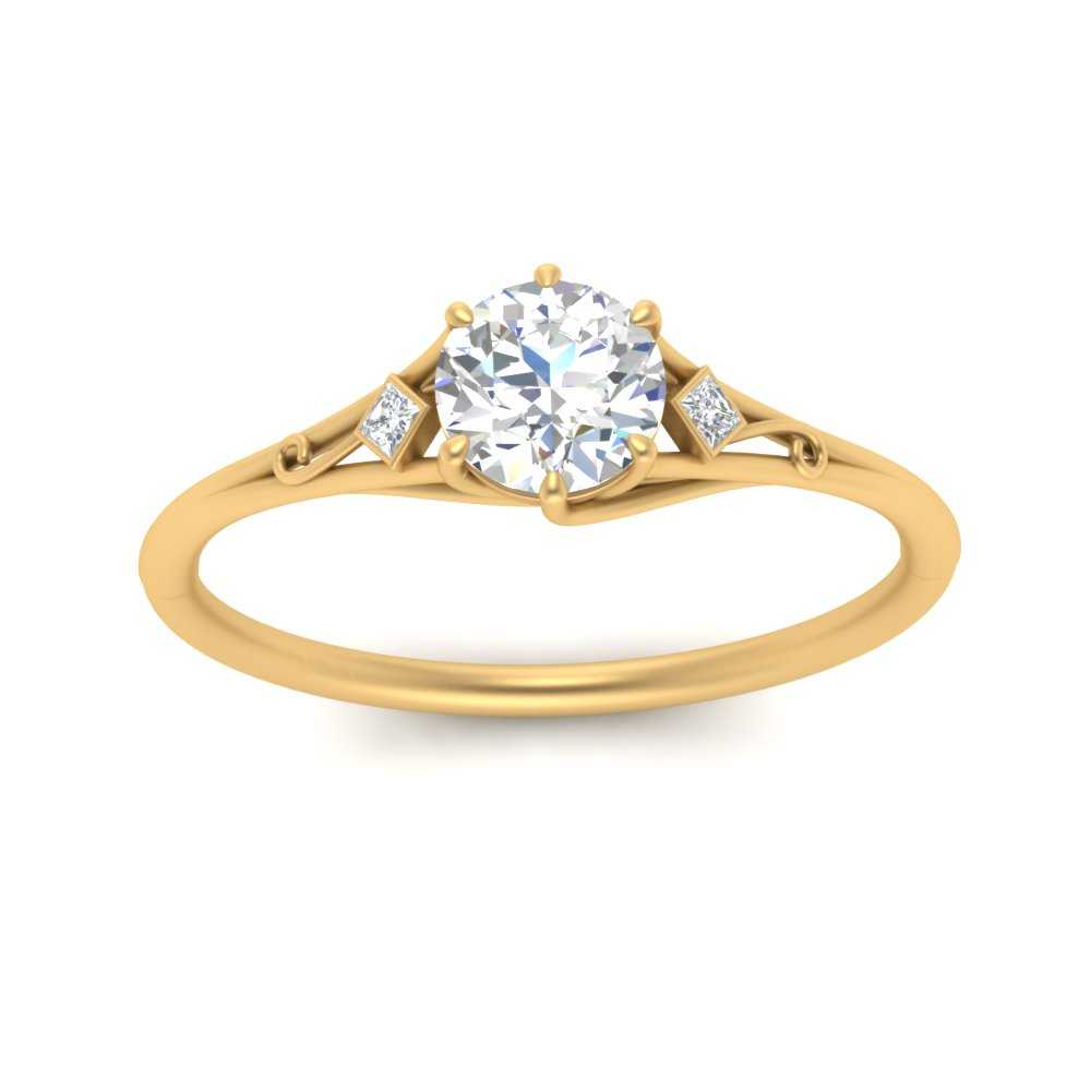 Beautiful Bezel Three Stone Engagement Ring