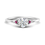 Load image into Gallery viewer, Beautiful Bezel Three Stone Engagement Ring
