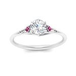 Load image into Gallery viewer, Beautiful Bezel Three Stone Engagement Ring
