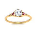 Load image into Gallery viewer, Beautiful Bezel Three Stone Engagement Ring
