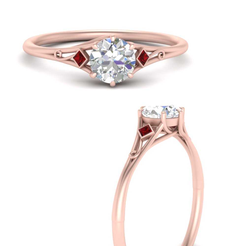 Beautiful Bezel Three Stone Engagement Ring