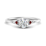 Load image into Gallery viewer, Beautiful Bezel Three Stone Engagement Ring
