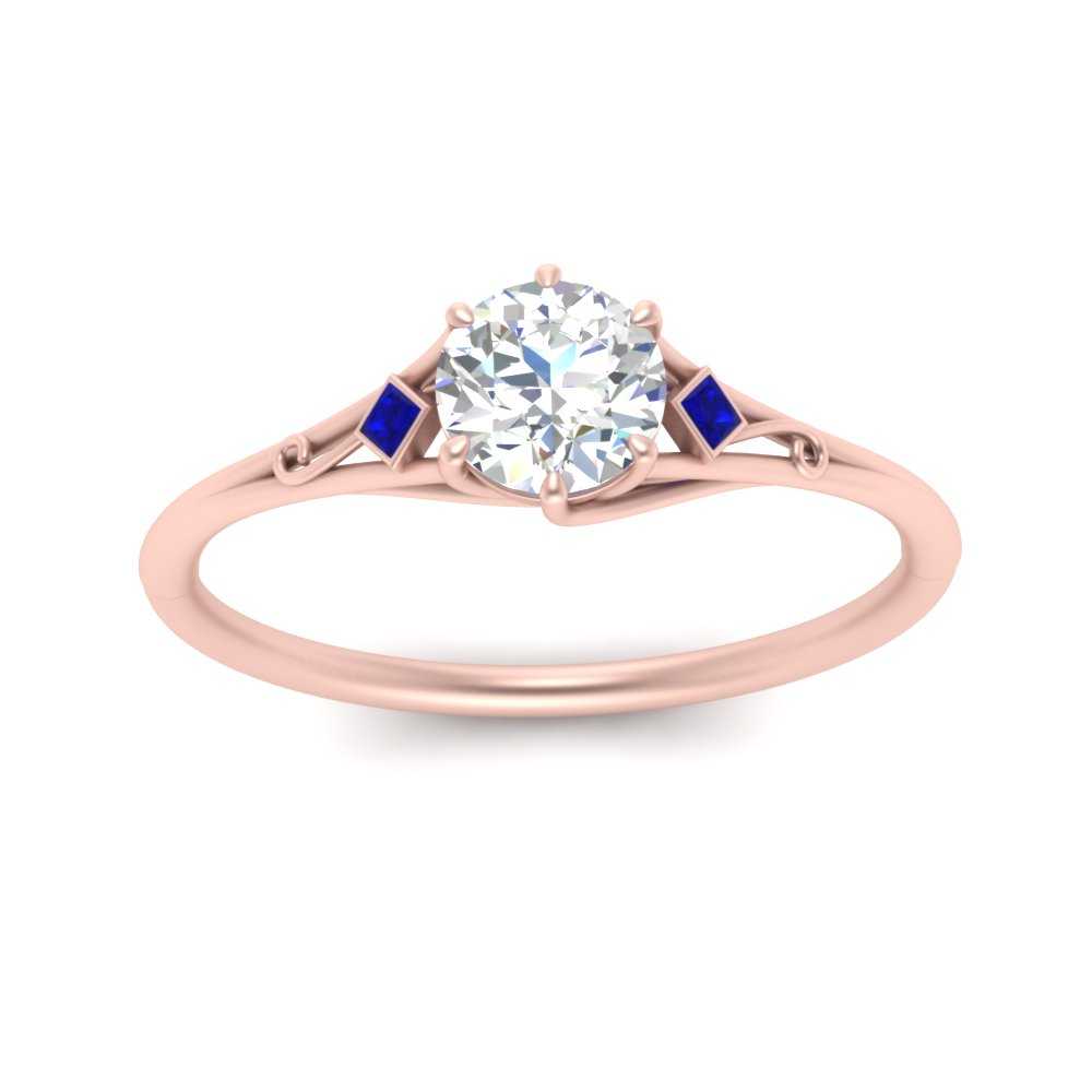 Beautiful Bezel Three Stone Engagement Ring