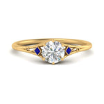 Load image into Gallery viewer, Beautiful Bezel Three Stone Engagement Ring
