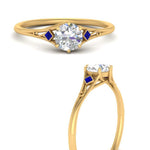 Load image into Gallery viewer, Beautiful Bezel Three Stone Engagement Ring
