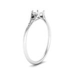 Load image into Gallery viewer, Bezel Three Stone Semi Mount Engagement Ring
