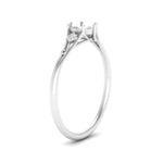 Load image into Gallery viewer, Bezel Three Stone Semi Mount Engagement Ring
