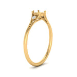 Load image into Gallery viewer, Bezel Three Stone Semi Mount Engagement Ring
