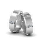 Load image into Gallery viewer, beveled-gay-ring-with-diamonds-in-14K-white-gold-FDLG8113B-NL-WG
