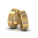 Load image into Gallery viewer, beveled-gay-ring-with-diamonds-in-14K-yellow-gold-FDLG8113B-NL-YG
