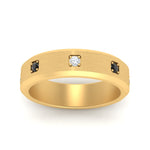 Load image into Gallery viewer, beveled-mens-black-diamond-anniversary-band-in-yellow-gold-fd10394bgblackangle5-nl-yg
