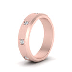 Load image into Gallery viewer, beveled-mens-diamond-anniversary-band-in-rose-gold-fd10394bangle2-nl-rg
