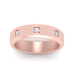 Load image into Gallery viewer, beveled-mens-diamond-anniversary-band-in-rose-gold-fd10394bangle5-nl-rg
