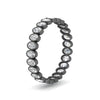 Load image into Gallery viewer, bezel-2.50-carat-oval-cut-eternity-ring-in-black-gold-FD10418B-10CT-NL-BG