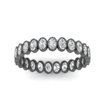 Load image into Gallery viewer, bezel-2.50-carat-oval-cut-eternity-ring-in-black-gold-FD10418B-10CT-NL-BG