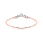 Load image into Gallery viewer, bezel-curved-wedding-diamond-ring-in-rose-gold-FD9431ROR-NL-RG.jpg
