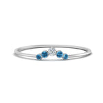 Load image into Gallery viewer, bezel-curved-wedding-diamond-ring-with-blue-topaz-in-white-gold-FD9431RORGICBLTO-NL-WG.jpg
