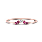 Load image into Gallery viewer, bezel-curved-wedding-diamond-ring-with-pink-sapphire-in-rose-gold-FD9431RORGSADRPI-NL-RG.jpg
