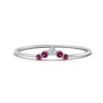Load image into Gallery viewer, bezel-curved-wedding-diamond-ring-with-pink-sapphire-in-white-gold-FD9431RORGSADRPI-NL-WG.jpg
