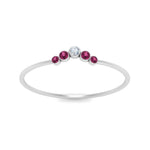 Load image into Gallery viewer, bezel-curved-wedding-diamond-ring-with-pink-sapphire-in-white-gold-FD9431RORGSADRPI-NL-WG.jpg
