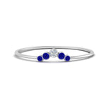 Load image into Gallery viewer, bezel-curved-wedding-diamond-ring-with-sapphire-in-white-gold-FD9431RORGSABL-NL-WG.jpg
